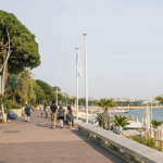 La Croisette à Cannes à proximité d’un hôtel indépendant idéalement situé